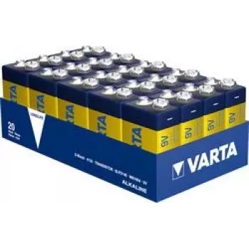 Batéria Varta Longlife 9V E-Block – balenie 20 ks