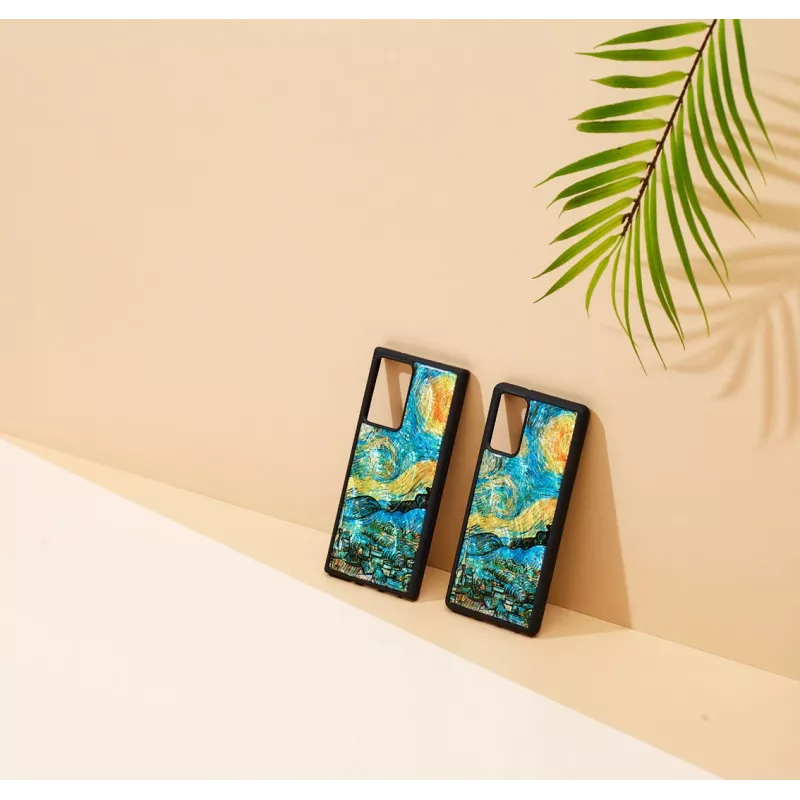 Ochranné puzdro iKins pre Samsung Galaxy Note 20 – starry night čierne