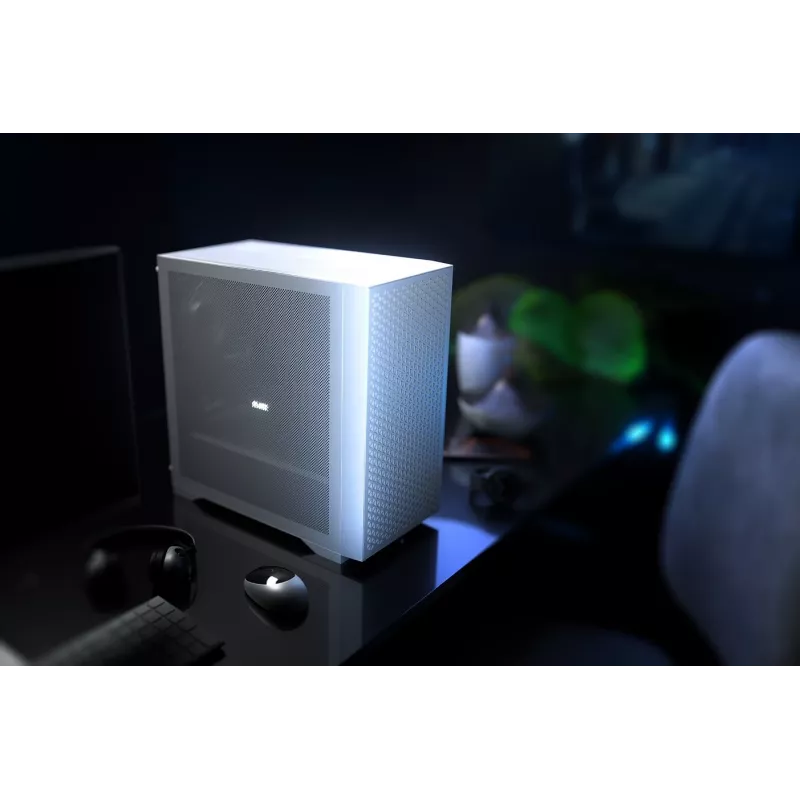 Logic DART PRO MINI USB-C PC skriňa biela
