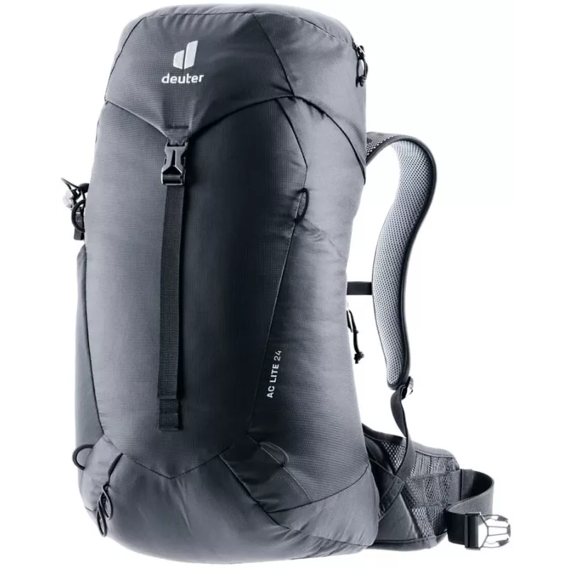 Deuter AC Lite 24 turistický batoh, 24 L, čierny