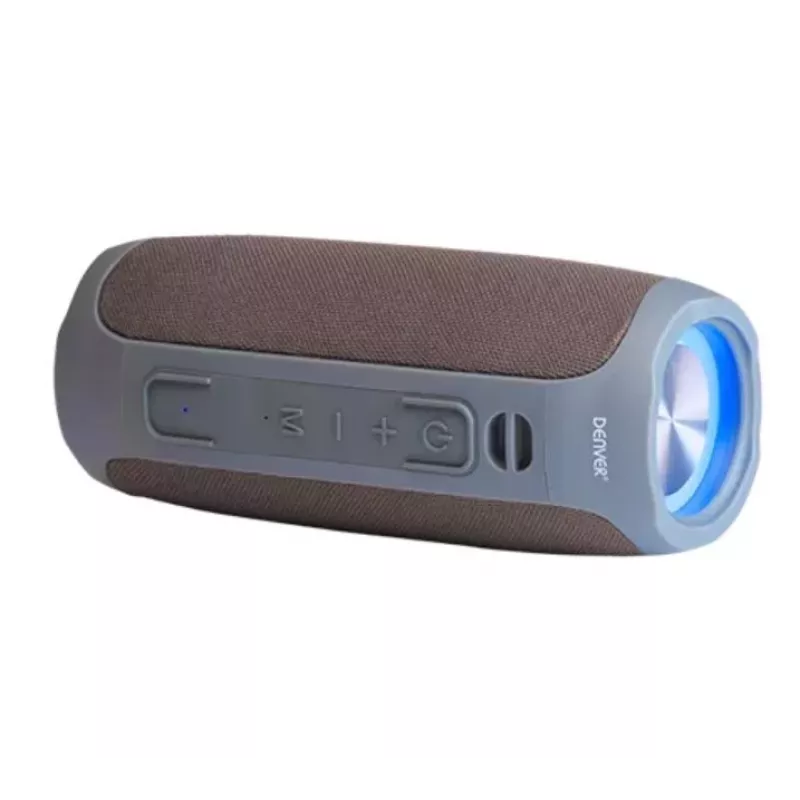 Denver BTV-220 prenosný Bluetooth reproduktor, sivý