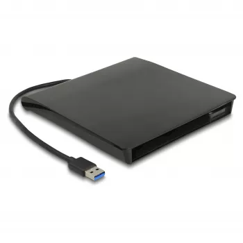 Puzdro na HDD DeLOCK 42636 čierne 5,25 palcov Micro SATA 5 Gbit/s