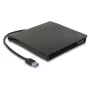 Puzdro na HDD DeLOCK 42636 čierne 5,25 palcov Micro SATA 5 Gbit/s