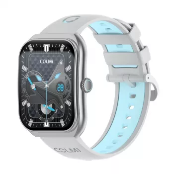 Smartwatch Colmi P86 Silver Bluetooth merač tepu, strieborné puzdro