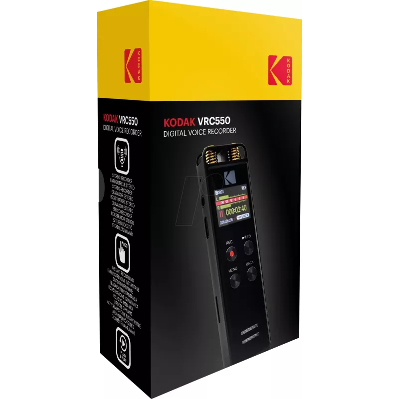 Kodak VRC550 diktafón čierna