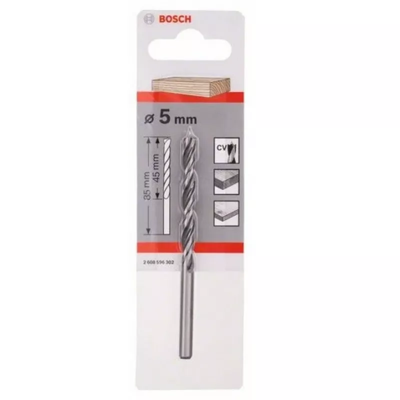 Hrotový vrták Bosch 5 mm 1 ks 2608596302