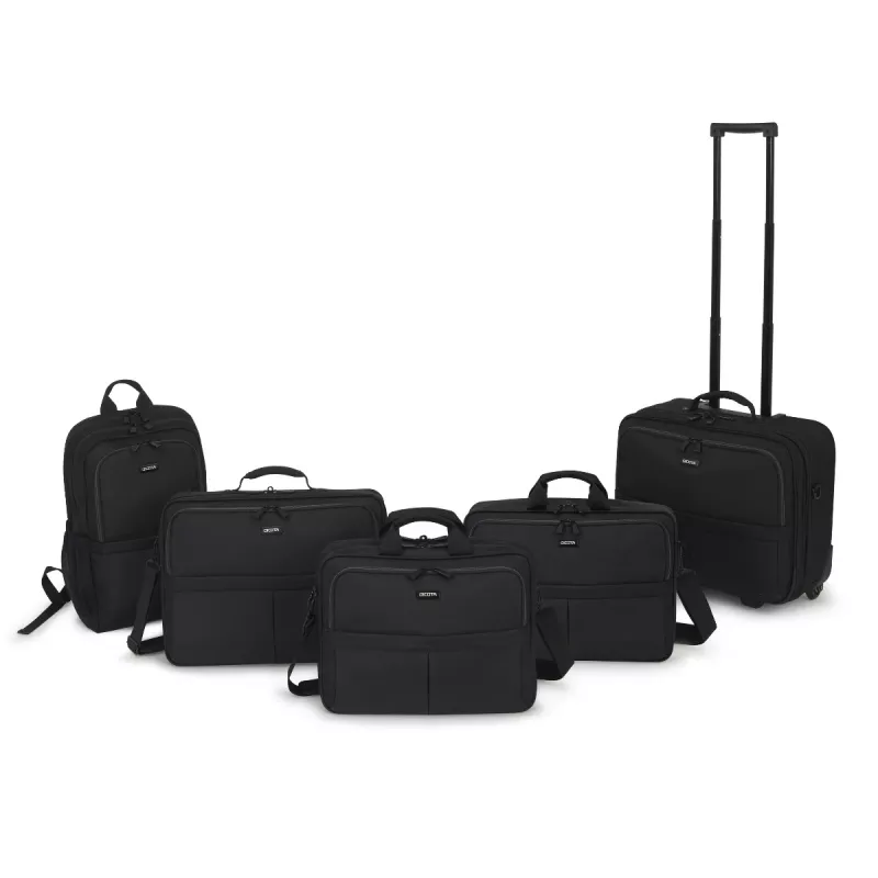Batoh DICOTA D31696 Čierny Polyetyléntereftalát (PET)