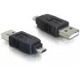 Adaptér USB Micro-B konektor samec na USB 2.0 A konektor samec DeLOCK 65036 čierny