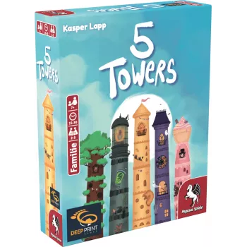 Deep Print Games: 5 Towers, kartová hra