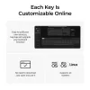 Mechanická Full-Size (100%) klávesnica Keychron V6 Ultra 8K — QWERTY, Bluetooth, RGB LED, čierna