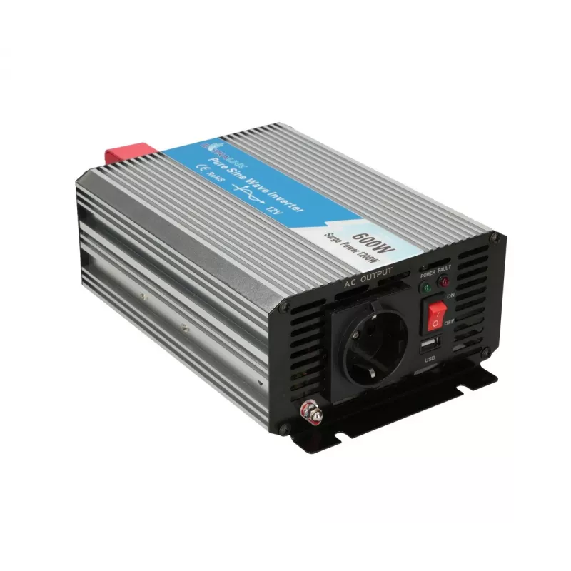 Menič napätia Extralink OPIP-600W 12V 600W čistý sínus