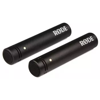 Štúdiový kondenzátorový mikrofón RØDE M5 — káblový, 20–20000 Hz, 200 Ω, -34 dB, 20×100 mm, čierny