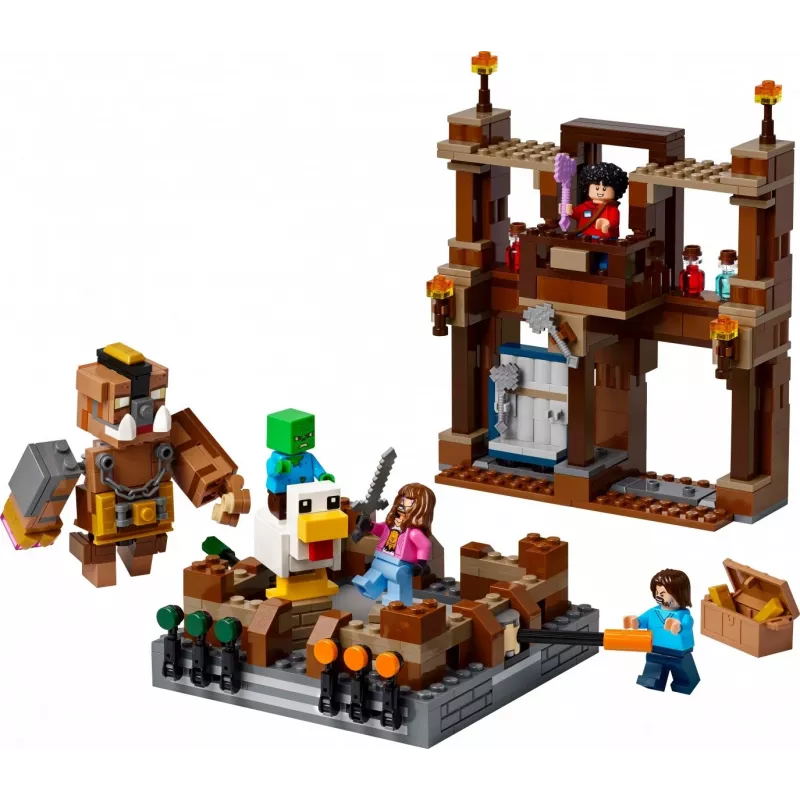 LEGO MINECRAFT 21272 Lesný bojový ring