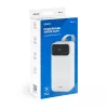 SAVIO BA-10 powerbanka 30000 mAh (111 Wh), Li-ion, 2x USB-C, 2x USB-A, Quick Charge, Power Delivery