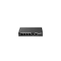 Ruijie Reyee RG-ES206GS-P 6-portový Gigabit smart L2 PoE switch spravovaný z cloudu, 4x PoE, 1x Combo/SFP, 54 W, čierny