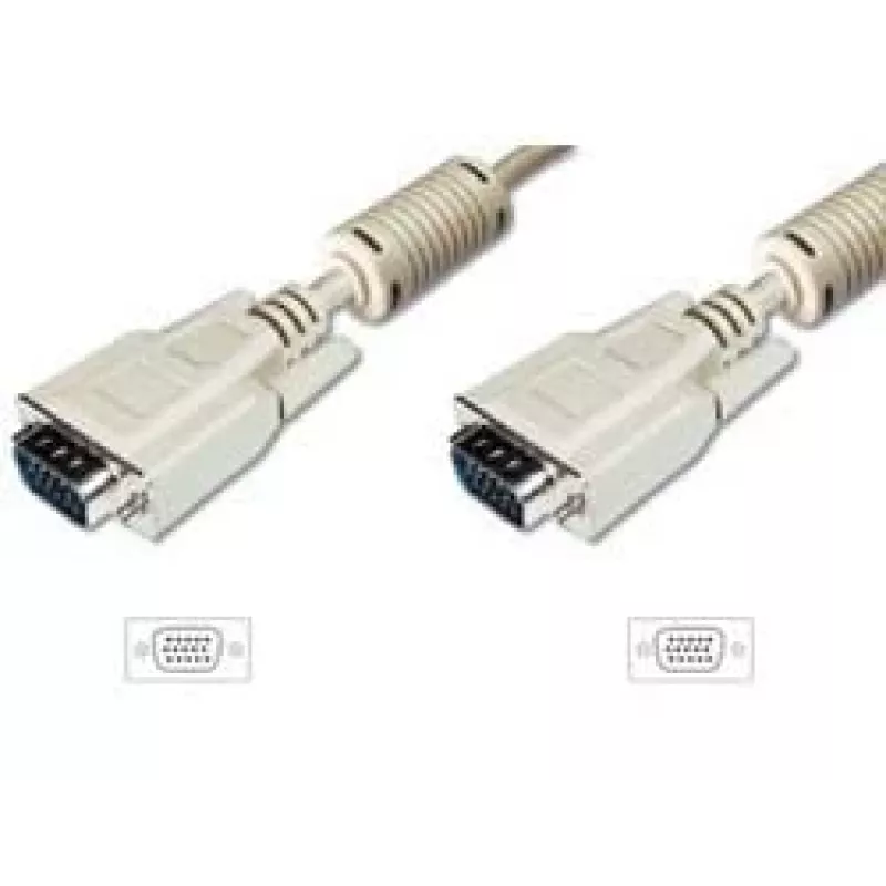 VGA monitorový kábel Digitus AK-310103-018-E