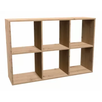 Topeshop MALAX 2X3 ARTISAN obývacia knižnica