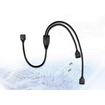 RGB rozbočovač 2-násobný Inter-Tech 88885465