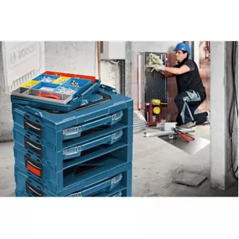 Bosch i-BOXX 72 Professional ABS synthetics modrá, transparentná