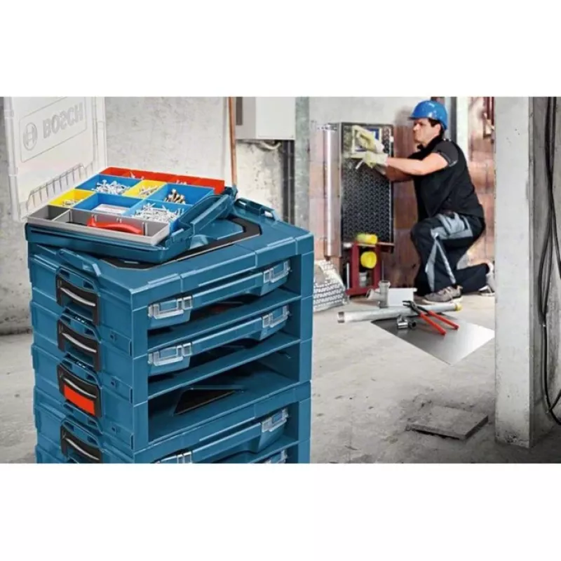 Bosch i-BOXX 72 Professional ABS synthetics modrá, transparentná