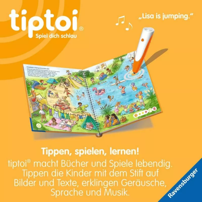 tiptoi Meine Lern-Spiel-Welt: Englisch, učebnica