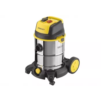 Vysávač na mokré a suché vysávanie STANLEY SXVC30XTDE 30 l nádrž, 1600 W, 2 m hadica, 5 m kábel