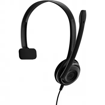 Sennheiser PC 7 USB headset káblový náhlavný mostík kancelária/call centrum USB Type-A čierny