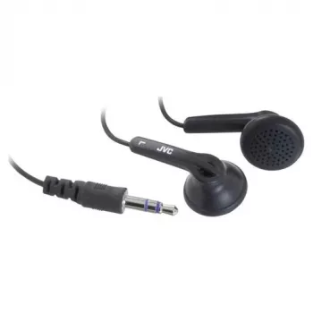 JVC Ear Bud Headphone Slúchadlá Káblové In-Ear Hudba Čierna