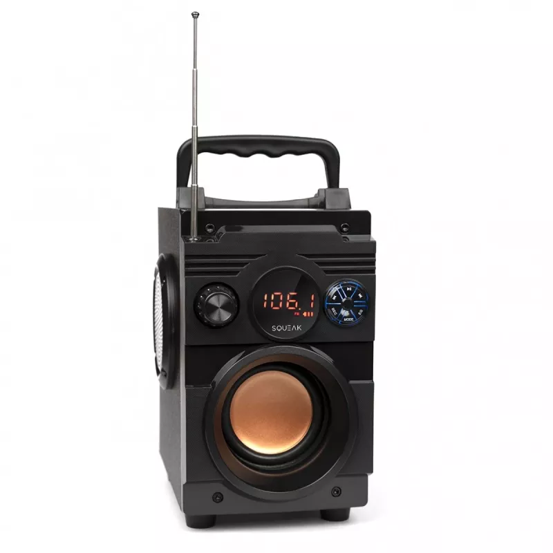 Squeak Bassblaster Bluetooth 5.1 reproduktor, FM rádio, MP3 prehrávač SQ1001