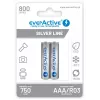 Nabíjacia batéria everActive EVHRL03-800 AAA NiMH 1,2 V, valcová, balenie 4 ks