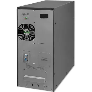 Qoltec 53982 online UPS s čistým sínusovým výstupom, 6 kVA / 4,8 kW, LCD, USB