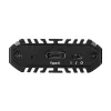 Puzdro na M.2 SSD SilverStone SST-MS13, USB 3.2 Gen 2, stavový displej RGB LED, čierne
