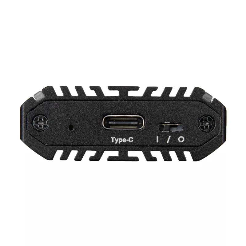 Puzdro na M.2 SSD SilverStone SST-MS13, USB 3.2 Gen 2, stavový displej RGB LED, čierne