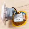Inteligentný spínač Shelly Qubino Wave PM Mini, 1-kanálový, pod omietku, Z-Wave, bezdrôtový, 110–240 V AC / 24–30 V DC, sivý