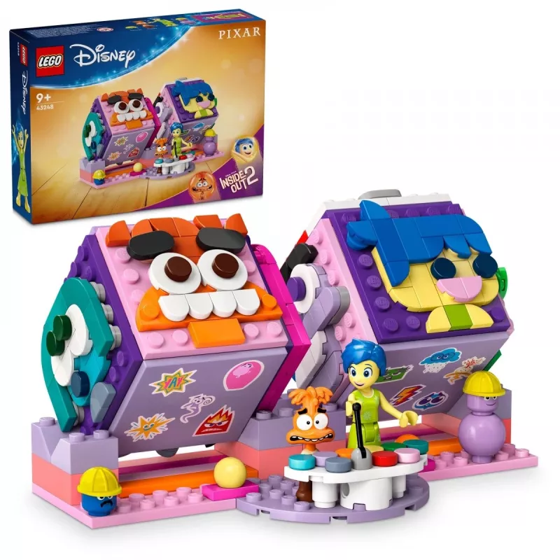 Stavebná hračka LEGO Disney Pixar V hlave 2 kocky pocitov set 43248