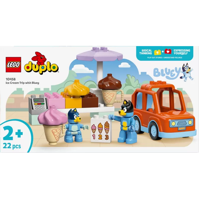 LEGO BLUEY 10458 Zmrzlinový výlet s Bluey