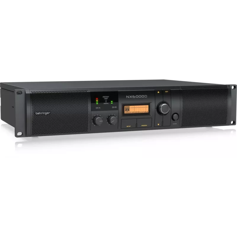 Behringer NX6000D audio zosilňovač 2.0 kanály home čierna