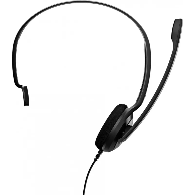 Sennheiser PC 7 USB headset káblový náhlavný mostík kancelária/call centrum USB Type-A čierny