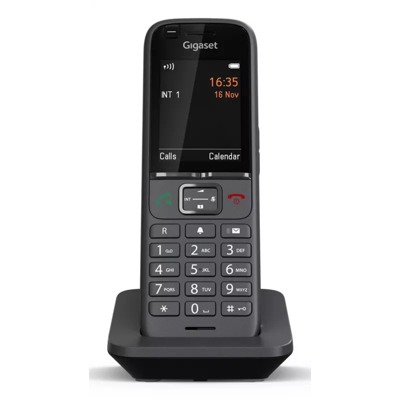 Gigaset N530 IP PRO + S700H PRO DECT telefón identifikácia volajúceho antracit