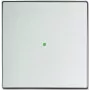 Vypínač kolískový 1-násobný hliníkovo strieborný 6230-10-83 (2CKA006220A0033)