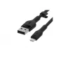 Belkin BOOST CHARGE Flex kábel USB-A na Lightning CAA008BT1MBK, 1 m, čierny