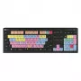 Logickeyboard ASTRA 2 USB QWERTZ klávesnica čierna full-size 108 klávesov