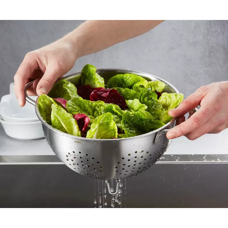 GEFU COLINO kuchynské sitko, nehrdzavejúca oceľ, 24 cm