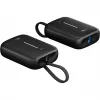 Prenosná powerbank Goobay 10 000 mAh s integrovaným USB-C káblom – 20 W kompaktná na cesty (76251)