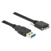 USB kábel DeLOCK 83599 USB 3.2 Gen 1 3 m USB A Micro-USB B čierny
