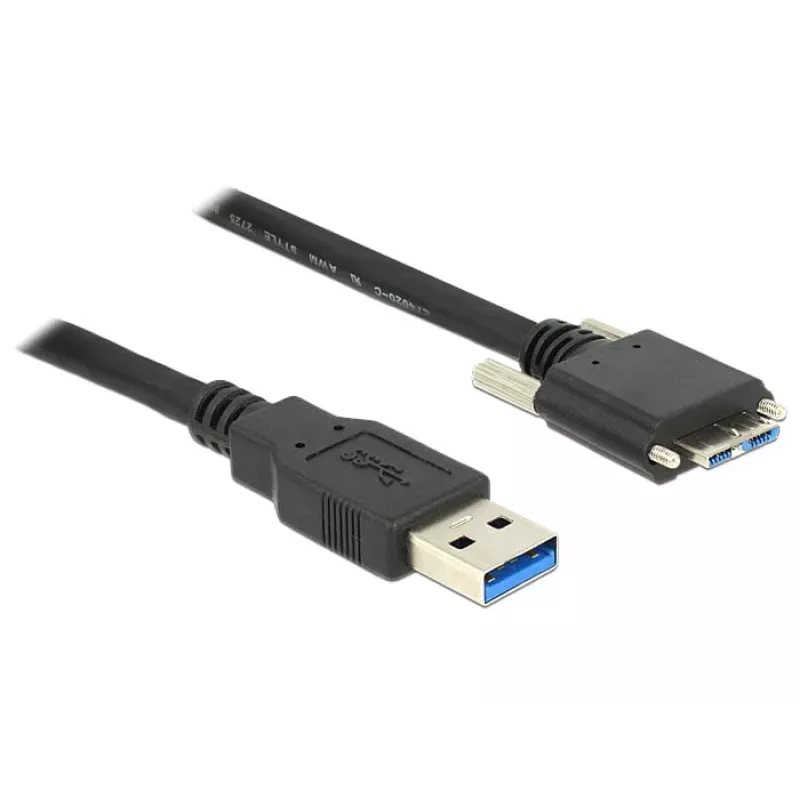 USB kábel DeLOCK 83599 USB 3.2 Gen 1 3 m USB A Micro-USB B čierny