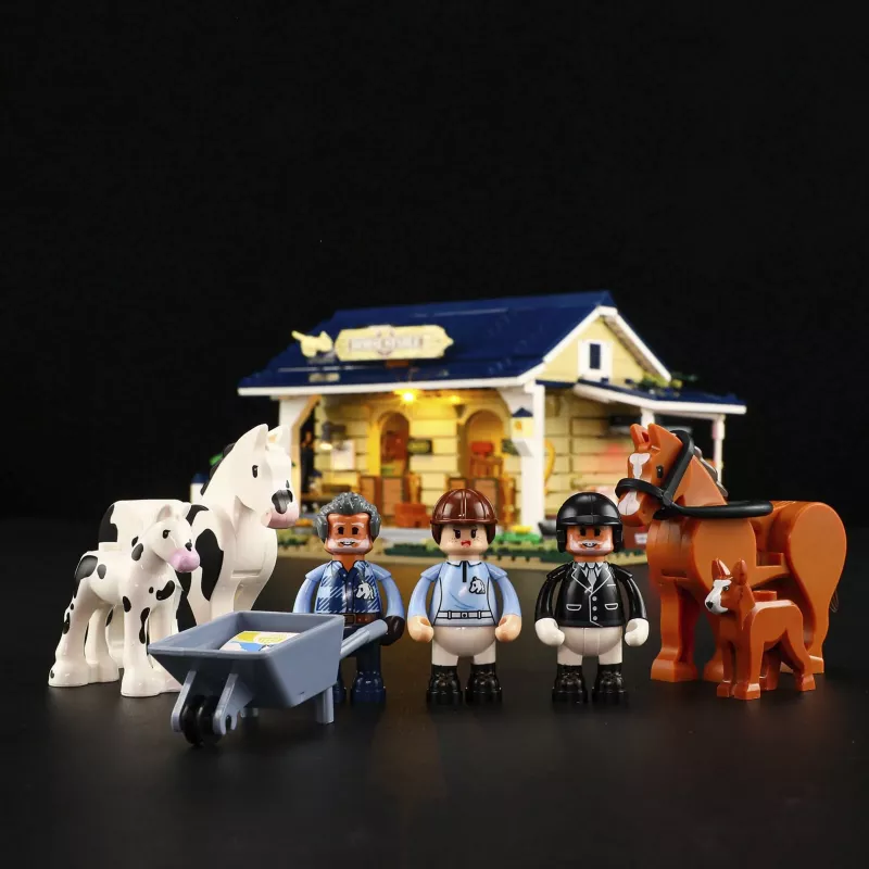 Lumibricks Pferdestall, stavebná hračka