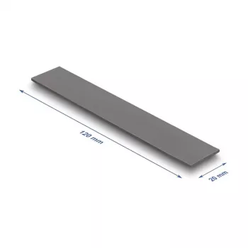 Termálna podložka DeLOCK 18469 3,2 W/m·K sivá 20x120x1,5 mm