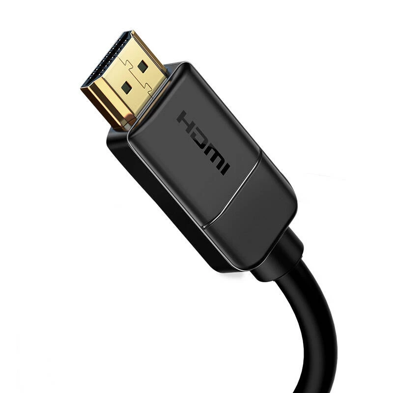 Baseus 2x HDMI 2.0 4K 30Hz kábel, 3D, HDR, 18 Gbit/s, 8 m (čierna)