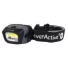 Čelová lampa everActive HL-150, lampa na hlavu, 150 lm, 3 W, IPX4, 3×AAA, čierna